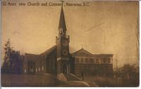 St. Ann's new Church and Convent, Nanaimo, B.C.