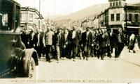 [Photograph of Sons of Freedom Demonstration at Nelson, B.C.]