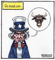 On mad cow ...