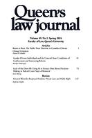 Queen's Law Journal 2024 v.49(2)