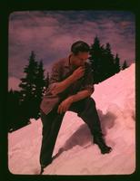 Art Dellow - snow practise [sic], Apr. 28, 1957