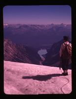 O'Hara 60: Lake Louise from Vict. [Victoria] Ridge - J. Addie, Aug. 10, 1960
