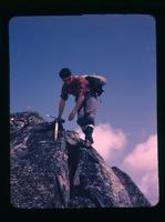 Paddy Sherman on Craggy Peak, July 19, 1957