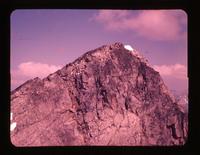Joffre Peaks Trip - north peak of Craggy from south peak, July 19, 1957