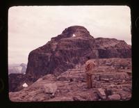 Old Baldy [Mount Robie Reid] from west peak, Sept. 1, 1957