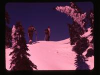 Crown [Mountain] - climbers on Crater Rim, Apr. 27, 1958