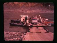 Fraser Ferry at Lytton at west side, Oct. 10, 1959