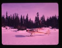Plane on Lake Lovely Water, Jan. 19, 1963