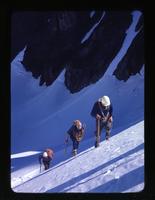 Pantheon Trip - Group on snow - Byamee [Mountain], July 21, 1966