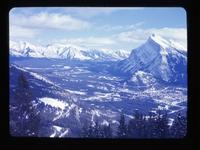 Bow Valley from [Mount] Norquay, Mar. 5, 1967