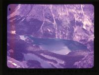 Opabin Cliff Lake & Lake O'Hara from Mt. [Mount] Shaffer [Schaffer], Aug. 12, 1954