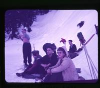 Group at Mystery Lake, Jan. 30, 1955