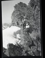 Climbing on Ruth [Mountain], June 8, 1952
