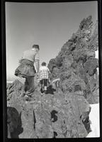John Holmes & Peggy Lane on Ruth [Mountain], June 8, 1952