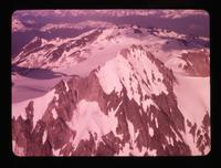 Mt. [Mount] Cayley from plane, July 7, 1960