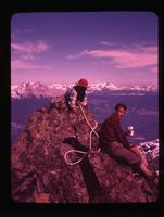 Zenith Lake 60: On peak of Tantalus, July 24, 1960