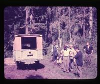 Land Rover on road to Diamond Head, Sept. 3, 1955