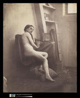 Seated Nude in Studio
