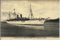 Canadian Pacific Railway Steamer S.S. ""Empress of India""