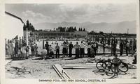 Swimming Pool and High School, Creston, B.C.