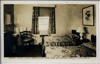 Resident Guests' Double Bedroom-Red Cross Lodge, Shaughnessy Hospital, Vancouver, B.C.