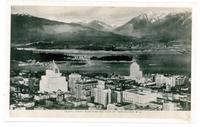 Aerial View-Business Section of Vancouver, B.C.