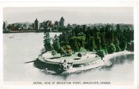Aerial View of Brockton Point, Vancouver, Canada