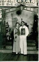 [Photograph of a couple in an unknown location]