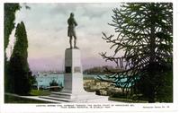 Looking Across Coal Harbour Towards the Water Front of Vancouver, B.C., From Burns Memorial in Stanley Park