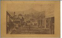 Sour Dough Alley Looking West Rossland, B.C. 1895