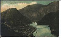 Fraser River Canyon, Yale, B.C. On line of Canadian Pacific Railway
