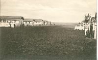 [View of looking towards a field from a Doukhobor village in an unknown location]