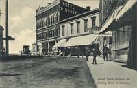 Church Street Showing the Leading Hotel of Nanaimo