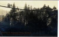 First Canyon Suspension Bridge Tea House Capilano, North Vancouver, B.C.