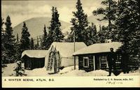 A Winter Scene, Atlin, B.C.