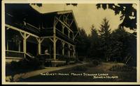 The Guest-House, Mount Strahan Lodge, Bowen Island
