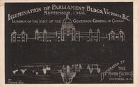 Illumination of Parliament Bldgs. Victoria, B.C.