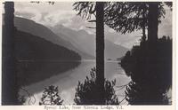 Sproat Lake, from Kleetza Lodge, V.I.
