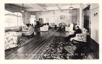The Lounge Rest Haven Hospital & Sanitarium Sidney, V.I. B.C.