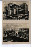 [Granville and Hastings Street and the C.P.R. Pier D in Vancouver, B.C.]