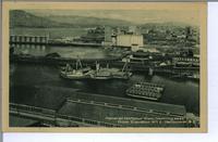 General Harbour View, looking east from Elevator No 2. Vancouver, B.C.