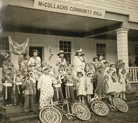 Children at McCullaghs Community Hall