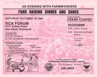 An Evening with Farmworkers Fund Raising Dinner and Dance