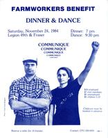 Farmworkers Benefit Dinner and Dance Leaflet