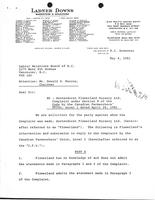 Grootendorst Flowerland Nursery Ltd and Canadian Farmworkers Union Section 8 Complaint dated April 28, 1981 - Letter