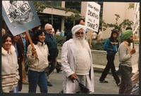 Health and safety demonstration at Workers Compensation Board, Richmond, BC, March 22, 1983. How many deaths will it take?