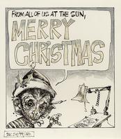 "From all of us at the Sun, Merry Christmas"