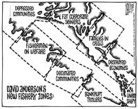 David Anderson's new fishery zones: