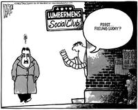 Lumbermens Social Club "Pssst...feeling lucky?"