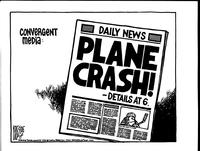 Convergent media: Daily news Plane crash! - details at 6.